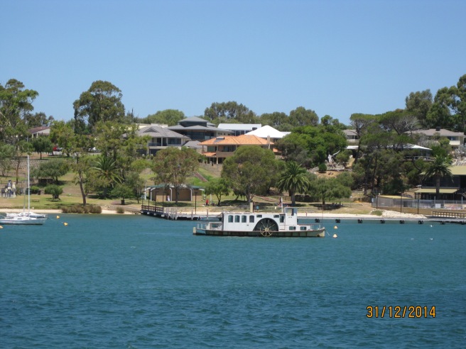 Paddle boat on the Swan River